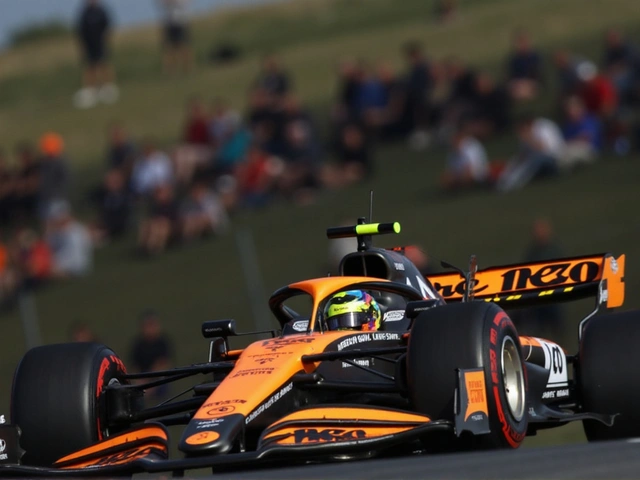 Lando Norris Leads the Way in F1 Dutch GP FP1 Amid Challenging Weather Conditions