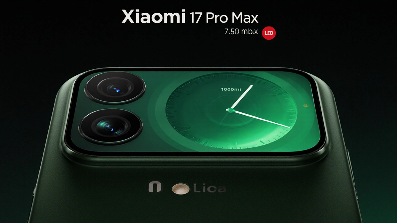 Xiaomi 17 Pro Max Unveiled with Giant 7,500 mAh Battery to Take on Galaxy S25 Ultra and iPhone 17 Pro Max