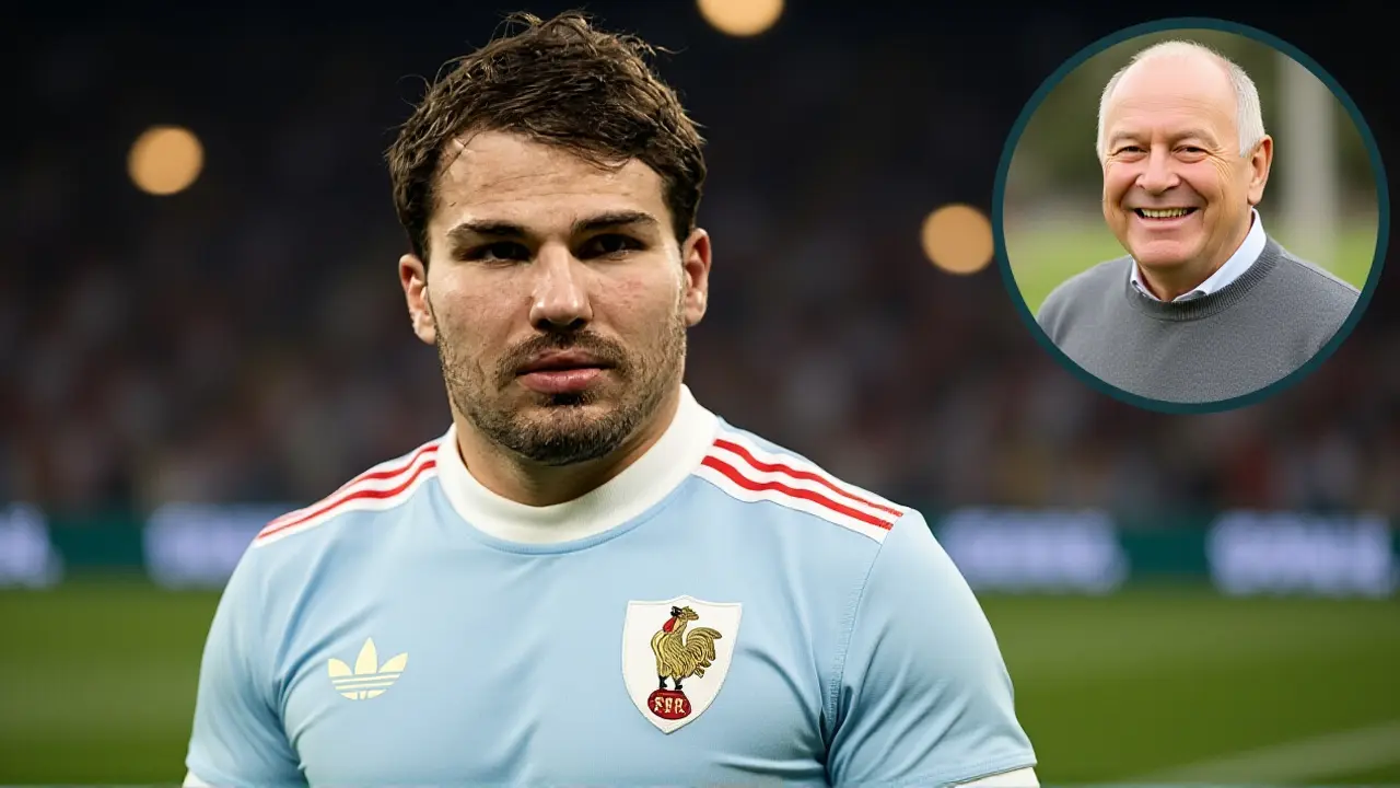 Eddie Jones: Antoine Dupont 'not the force he was' after knee injury